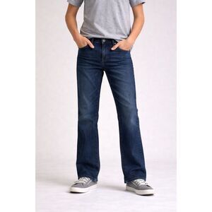 Boys Wrangler Classic Boot Cut Jeans – Size 14 – Dark Wash